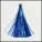 Lt Blue Solid Tinsel Tip 
